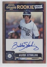 2011 Playoff Contenders Rookie Tickets Signatures Bubba Starling #RT5 Auto 1j6