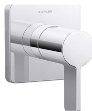 Kohler T23509-4-CP Parallel Single Handle Transfer Valve Trim Chrome