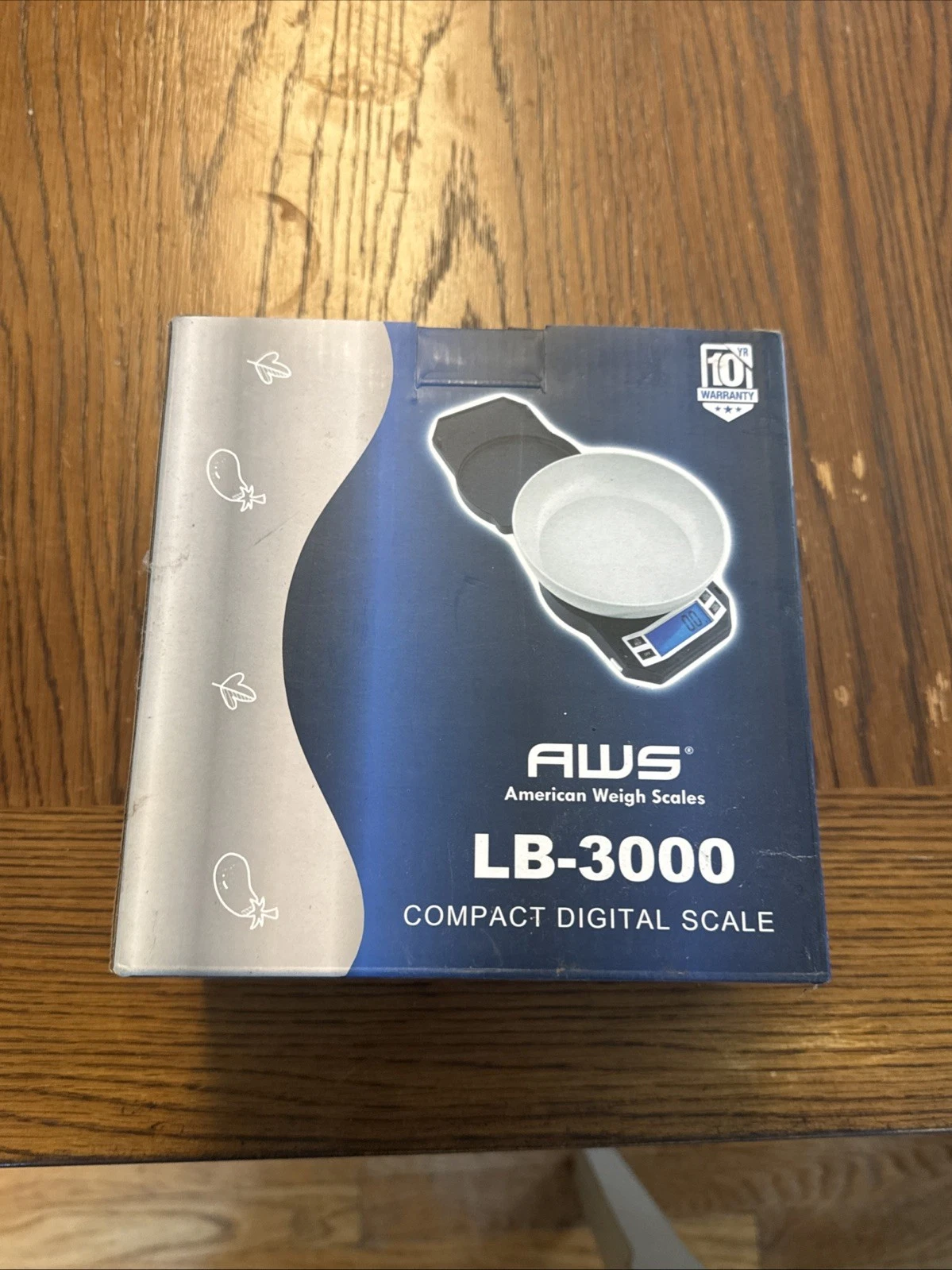 American Weigh Scales LB‑3000 Digital Scale – New, Sealed, Compact 3000g