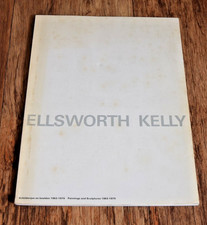 ELLSWORTH KELLY ‘PAINTINGS & SCULPTURES 1963-1979’ exhibition catalogue 1979