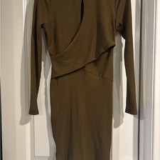 GUESS Women's Long Sleeve Green Size Small Short