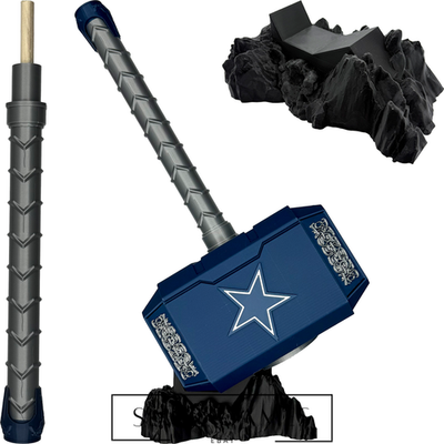 Dallas Cowboys Hammer #1 Mjolnir Thor's Hammer | 3D Printed Fan