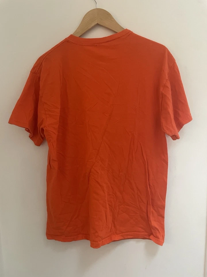 Camisa M&Ms Adulto Hombre Mujer Times Square Nueva York Cuello Redondo Manga Corta Naranja M Foto 3 de 4