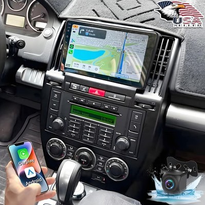 For 2006-2012 Land Rover Freelander 2 LR2 Carplay GPS Car Stereo Radio Cam