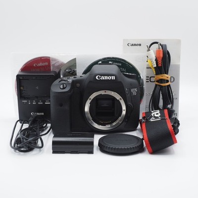 Canon EOS 7D Digital SLR Camera Body Excellent Condition Low Shutter Count