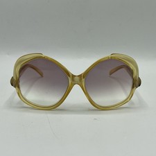 Vintage French Oversized Round Butterfly Sunglasses Model 10339 Unique Stylish