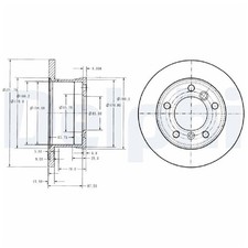 2 Bremsscheiben + 1 Satz Beläge hinten für Mercedes Sprinter 2-T B901 | 259290