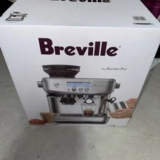 Breville BES878 Barista Pro Espresso Machine - Stainless Steel Brand New