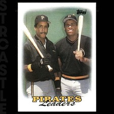 Barry Bonds/Bobby Bonilla Team Leaders 1988 Topps #231 Pittsburgh Pirates ⚾