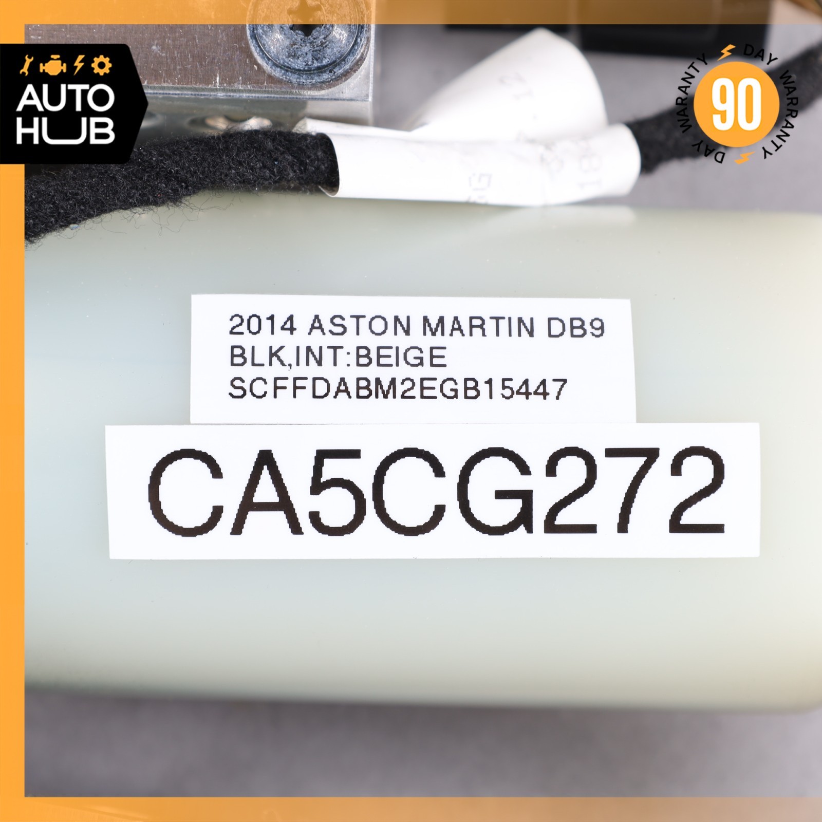 13-18 Aston Martin DB9 DBS Convertible Top Hydraulic Pump Motor 9G439G803AA OEM