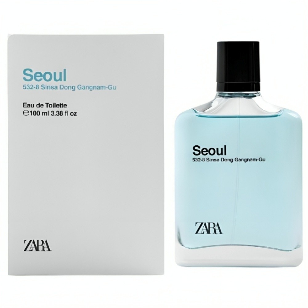 Zara Seoul 532-8 Sinsa Dong Gangnam-Gu Perfume for Men EDT 100ml