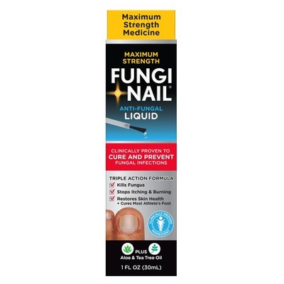 AntiFungal Liquid Solution, Kills Toe Fungus and Tolnaftate & Clincially Prov...