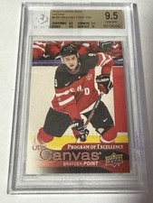 2016-17 Upper Deck - Ud Canvas Program of Excellence Brayden Point BGS 9,5