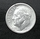 1949-S 10c SILVER Roosevelt Dime. BU (R062)