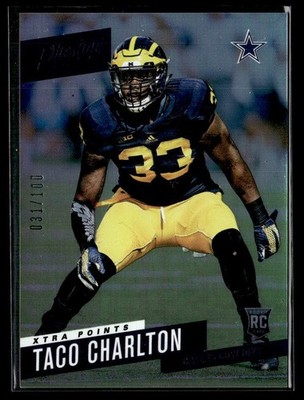 2017 Panini Prestige #264 Taco Charlton Xtra Points Purple #/100