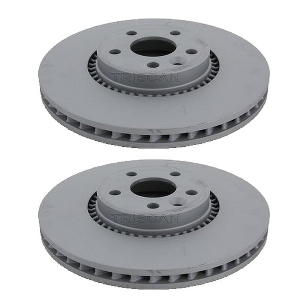 2 Bremsscheiben BelüFtet Ø 316 Mm Triscan Passend FüR U.A. Volvo V70-image