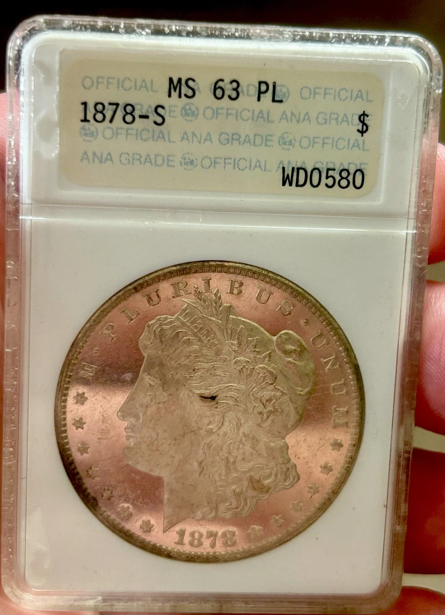 1878 MS 63 Graded Morgan US Dollars for sale | eBay
