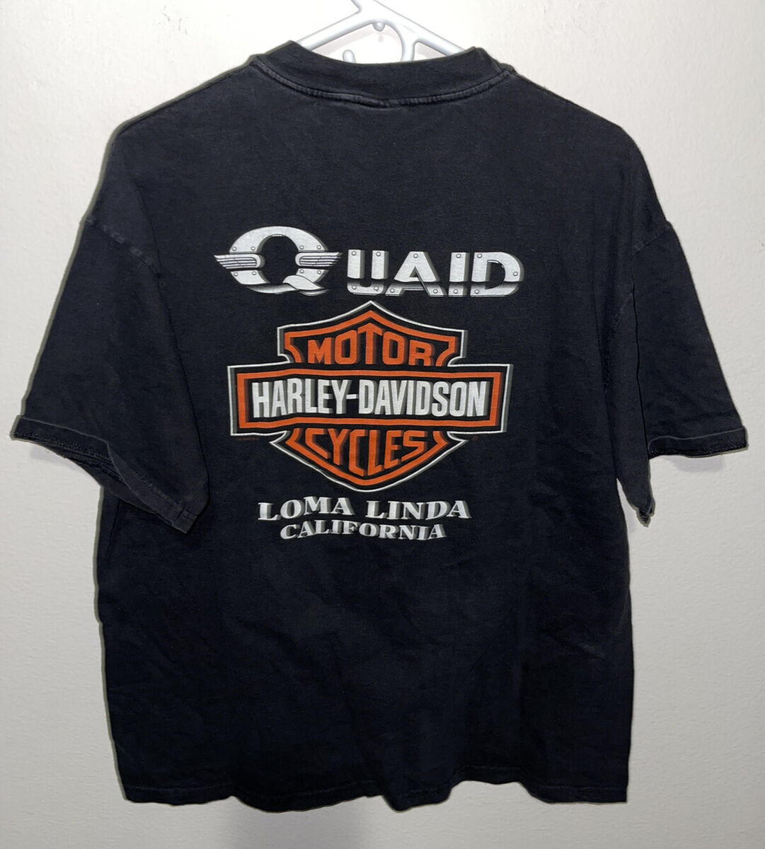 Vintage HARLEY DAVIDSON Black Hanes Beefy Short Sleeve T Vintage HARLEY DAVIDSON Black Hanes Beefy Short Sleeve T
