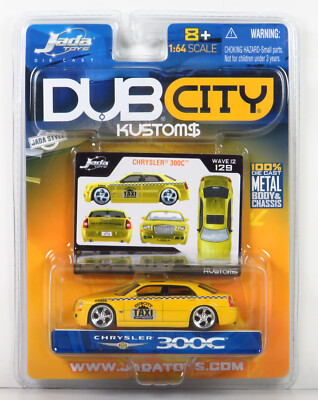 Jada Dub City Kustoms 2005 Chrysler 05 300C Yellow Taxi Wave 12
