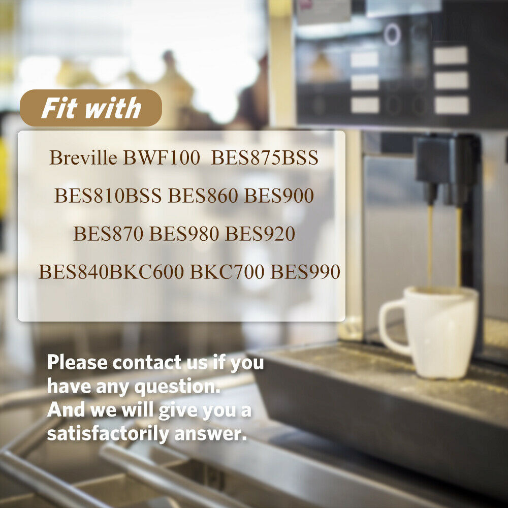 Water Filters Fit Breville BES870 & DuoTemp Pro BES810 BES980 Coffee