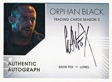 Cryptozoic Orphan Black Season 3 Gavin Fox Autograph Auto #GF - QTY AVAIL