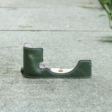 PU Synthetic Leather Camera Bag Case Protect Cover Half Base for Nikon ZFC