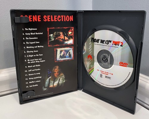 Freitag der 13. Teil 2 handsigniert 6x DVD Jason Voorhees Ginny Alice STEVE DASH - Bild 7 von 16