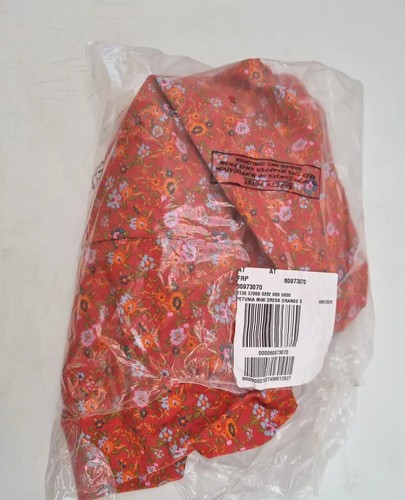 Free People Dress Petunia Floral mini dress, Poppy Combo Red Size Small RRP $128 - Picture 10 of 10