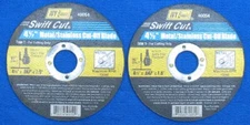 2 Pack! Ivy Classic Cut Off Wheel 4.5" x .047" x 7/8 Inch Arbor - 2 Wheels