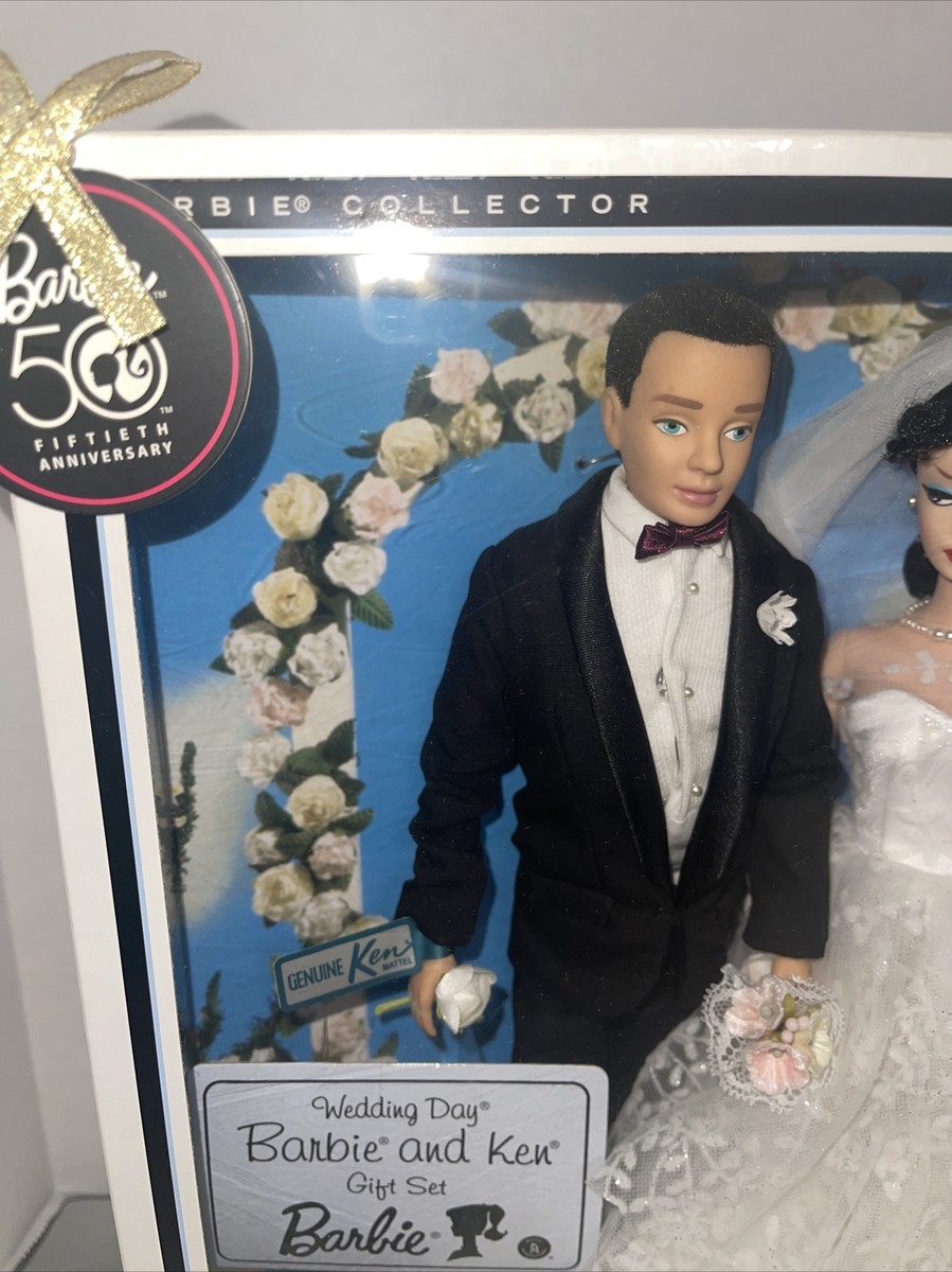 BARBIE & KEN 50TH ANNIVERSARY MY FAVORITE COUPLE 1959 WEDDING DAY