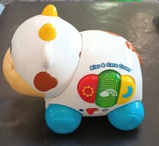 Vtech Kiss & Care Mama Cow Music Lights Day Night Modes works