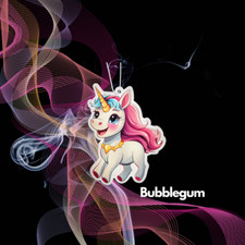 Einhorn Duftbaum lustig  / Cool Lufterfrischer Auto/ Duft Bublegum