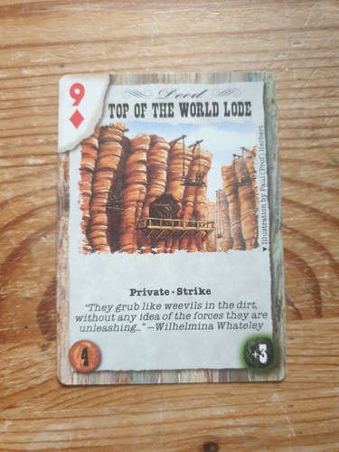 Deadlands DoomTown CCG Shootout At High Noon Multiplayer Card Game Singles - Picture 64 of 70