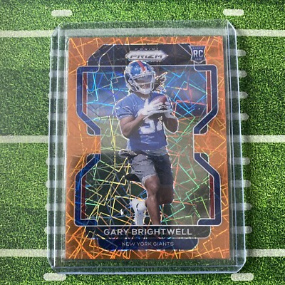 2021 Panini Prizm - Rookie Lazer Prizm #400 Gary Brightwell (RC)