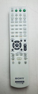 Genuine Sony RM-ADU005 Remote for DVD Home Theater System DAV-HDX266 HCD-HDX266
