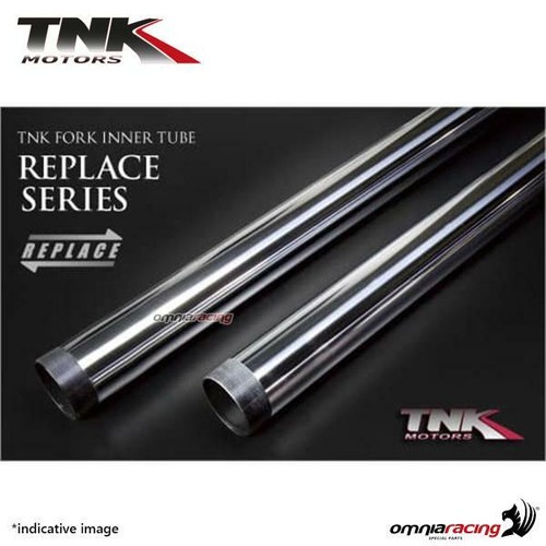 Tubo de horquilla TNK cromado horquilla Showa Honda XRV650 Africa Twin 1988/1989 - Imagen 2 de 6