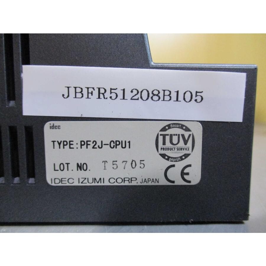 IDEC FA-2J PFJ-N083U PF2J-CPU1 Programmable Controller Used IDEC FA-2J PFJ-N083U PF2J-CPU1 Programmable Controller Used