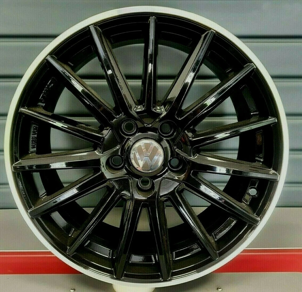 SET 4 CERCHI IN LEGA DA 17 POLLICI DEDICATI VOLKSWAGEN TIGUAN R LINE - Imagen 2 de 4