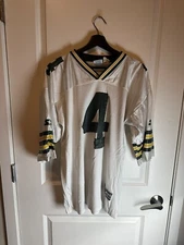 Vintage Green Bay Packers Jersey #4 Brett Fabre Starter 1995 sz 48 L Vintage
