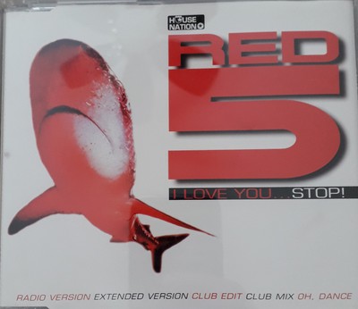 Single-CD RED 5 - I love you...stop!; Zustand neuwertig