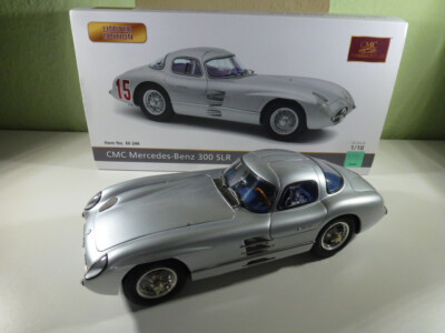1:18 CMC Mercedes-Benz 300 SLR Coupe Sweden GP 1955 #15 M-244