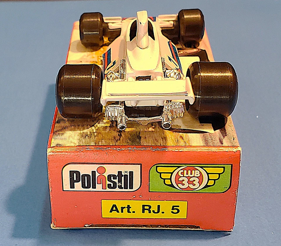 POLISTIL de ITALIA RJ5 F.1 - 1/55 Diecast 1975 Brabham BT44 - #7 CARLOS REUTEMANN Foto 4 de 4