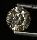 GIA loose certified .97ct I1 Natural Fancy Light Brown round brilliant diamond  — photo 5