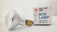 G.E. BDK Movie Light Lamp - New Old Stock in Box.
