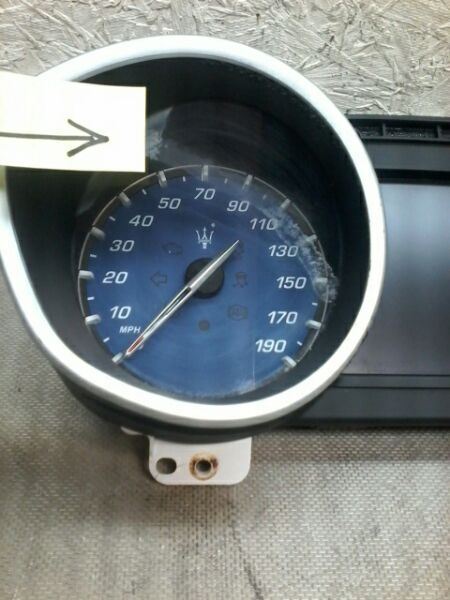 2014 2015 2016 2017 2018 Maserati Ghibli Speedometer Cluster ID 670106150