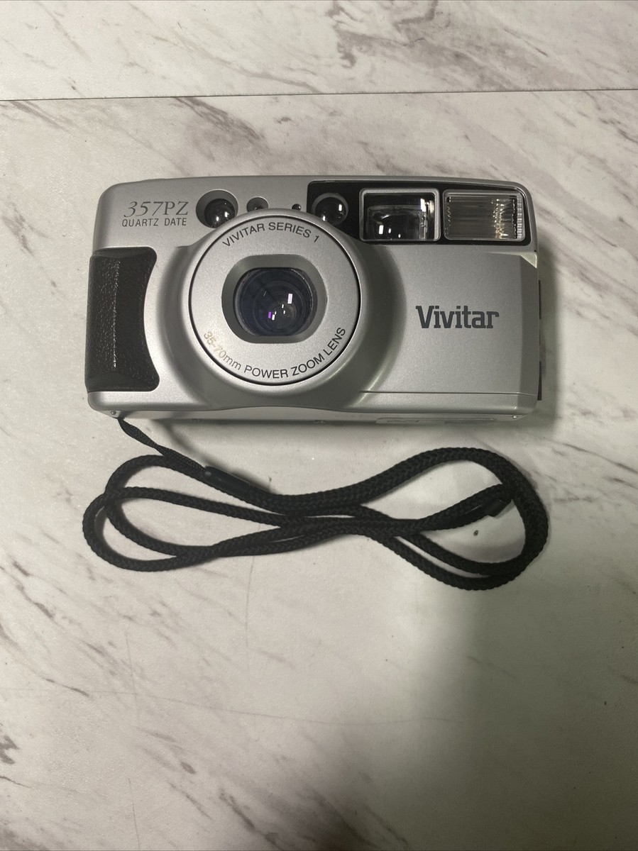 Vivitar 357PZ quartz Date Camera 35-70mm TESTED AND WORKS Great | eBay