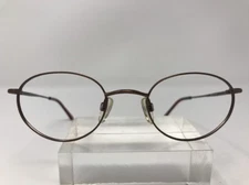 Comfort Flex Eyeglasses Jared Flex 48-21-135 Metallic Brown Clear Red F128