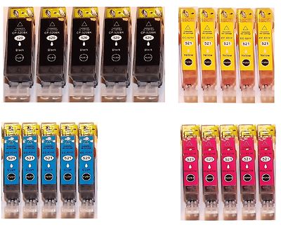 20 Druckerpatronen für Canon PIXMA iP3600 iP4600 MP540 MP550 MP620 MP630 MX980