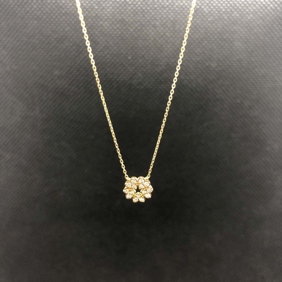 Ponte Vecchio PV 750 Gold 0.12 Diamond Necklace | eBay