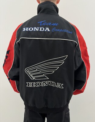 DDP VINTAGE 1990s 90s JACKET HONDA COMPETITION WORLD CHAMPION MENS